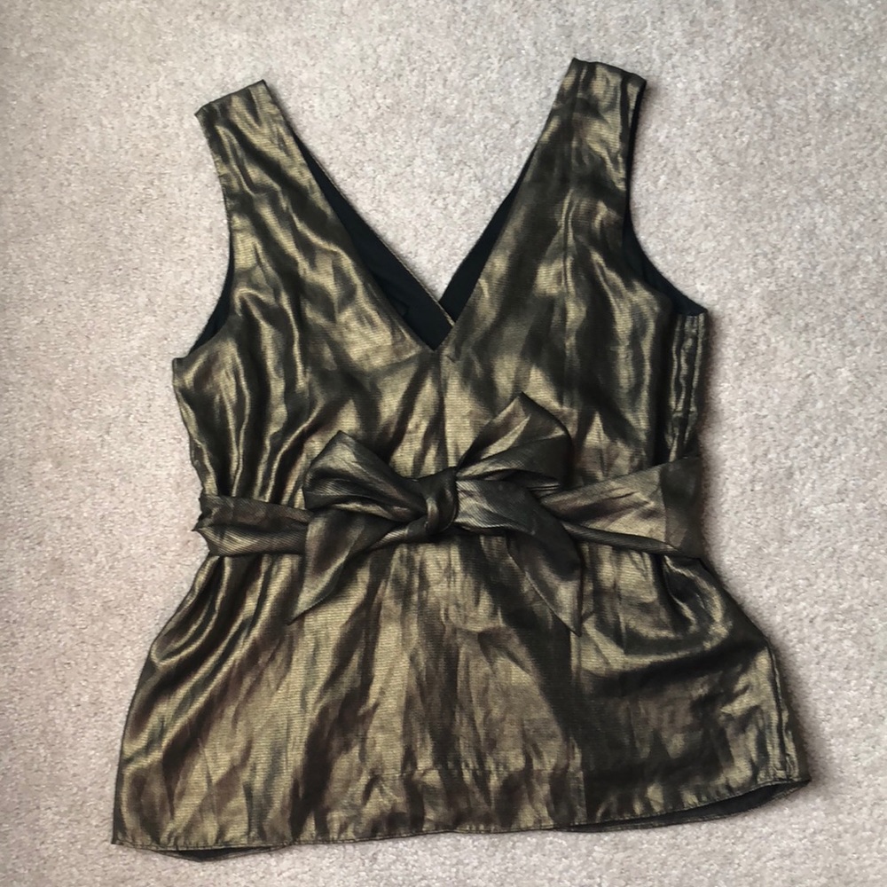Sleeveless Ann Taylor dressy shirt